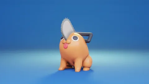 Pochita Character Creation - Blender tutorials & courses