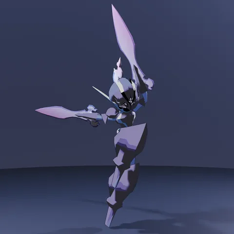 Ceruledge - Blender 3d models