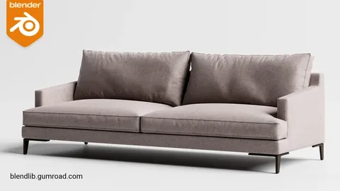 Poliform Bellport Double Sofa - Blender 3d models