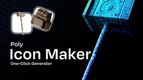 Poly Icon Maker - Blender addons