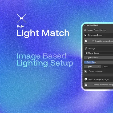 Poly Light Match - Blender addons