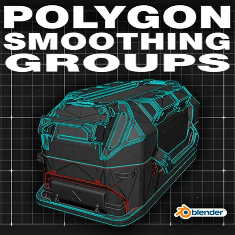 Polygon Smoothing Groups - Blender addons