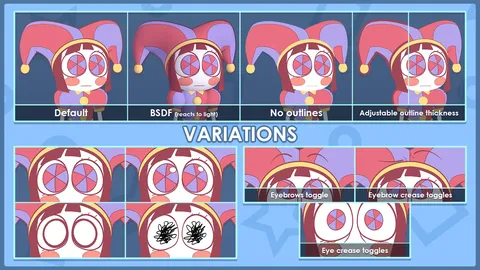 Pomni - Blender 3d models