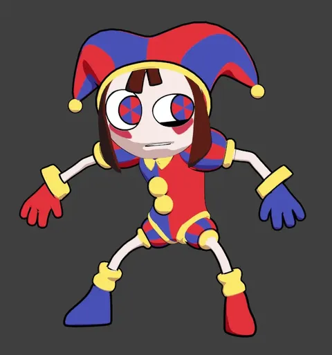 Pomni: Digital Circus - Blender 3d models