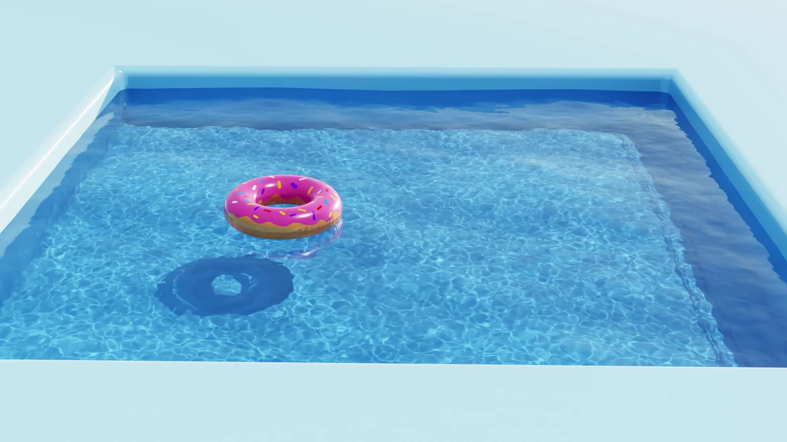 Pool Donuts and Water Caustics screenshot 3