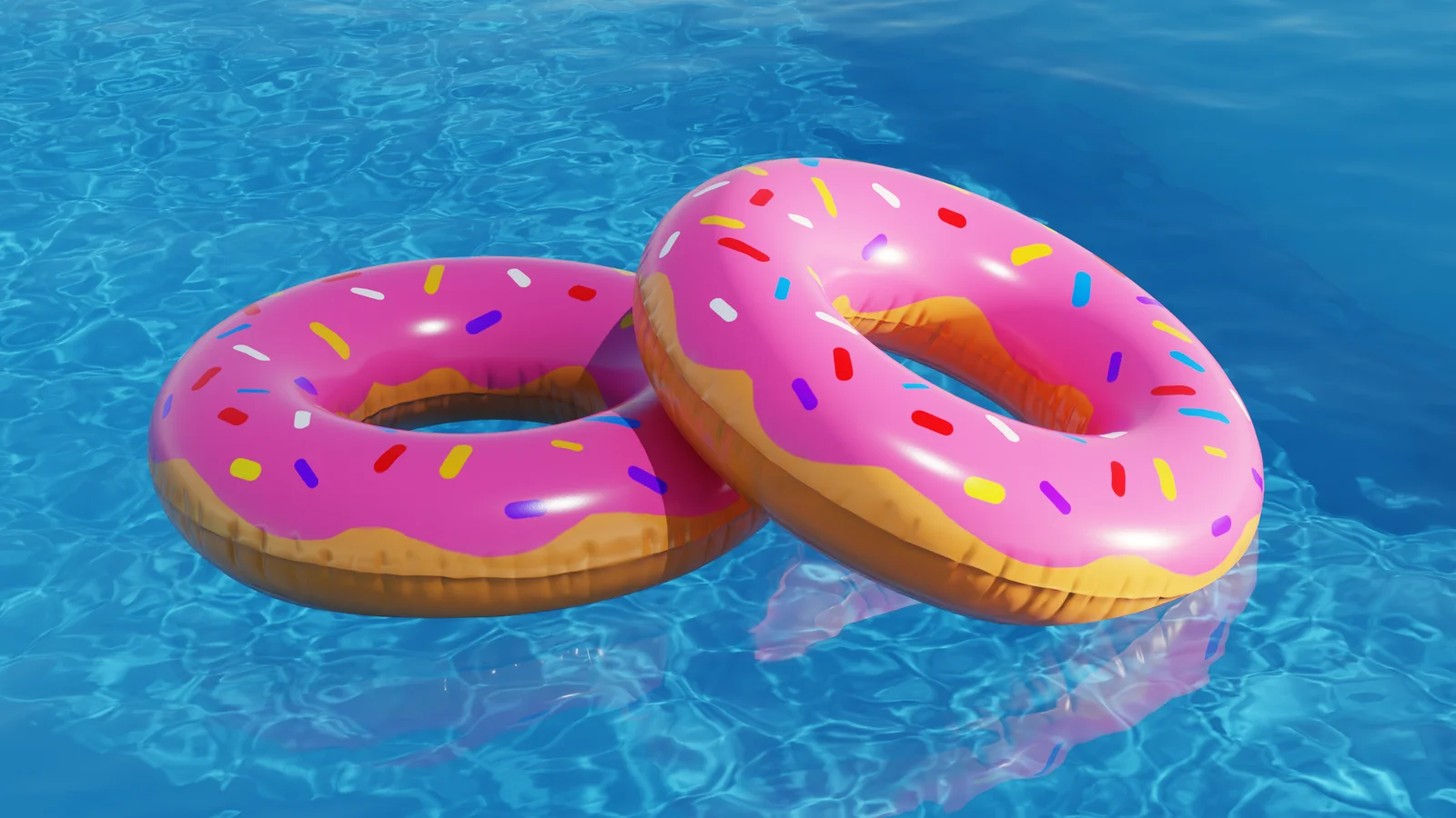 Pool Donuts and Water Caustics screenshot 4