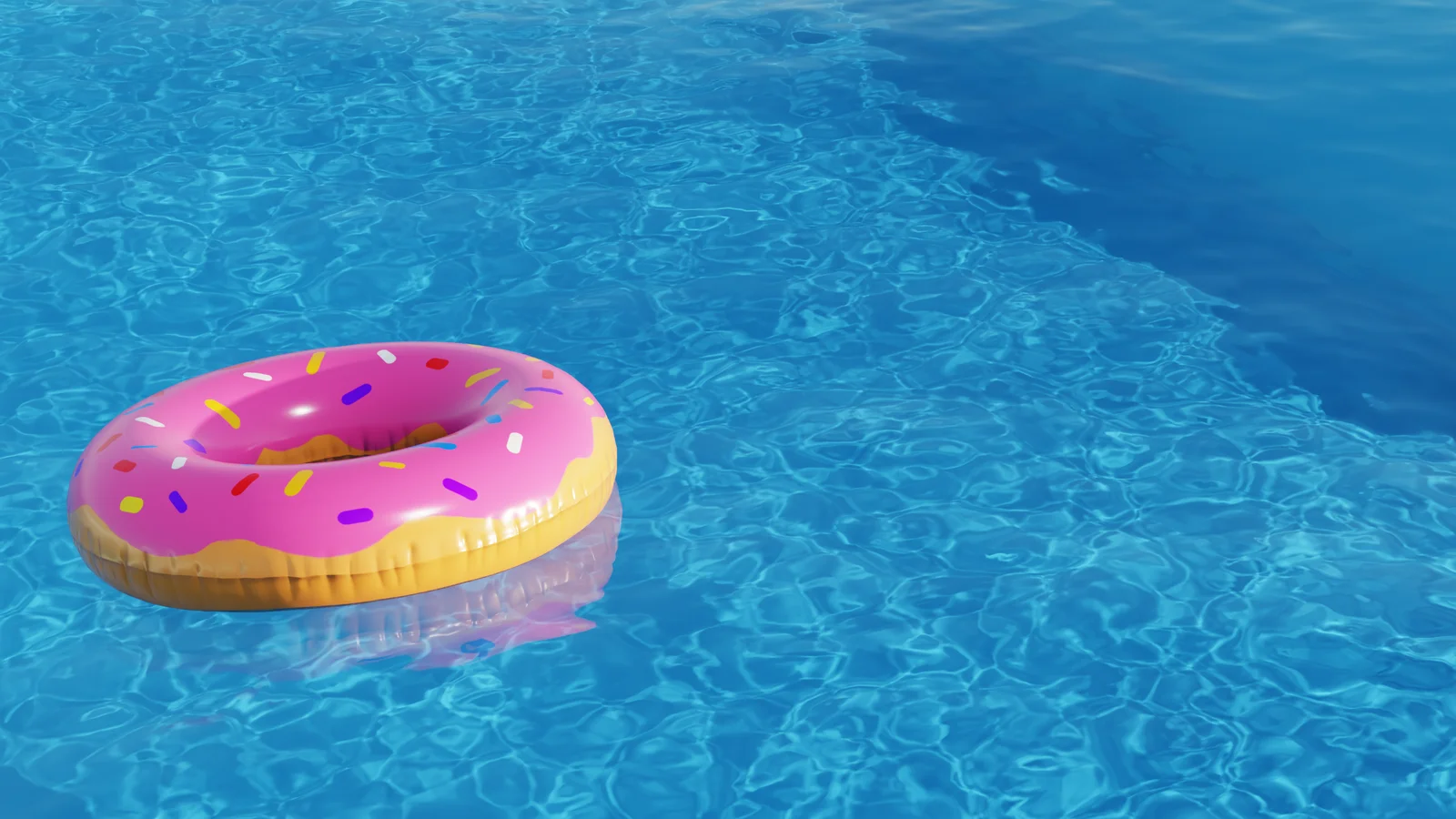 Pool Donuts and Water Caustics screenshot 5