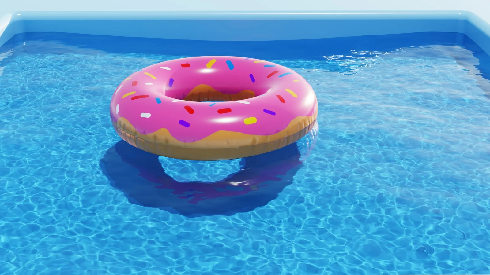 Pool Donuts and Water Caustics screenshot 7
