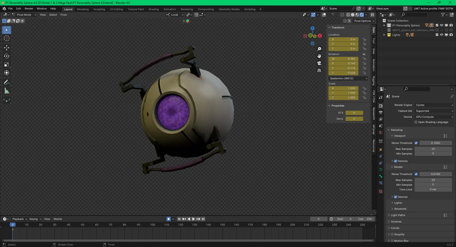 Portal Models and Rigs screenshot 6