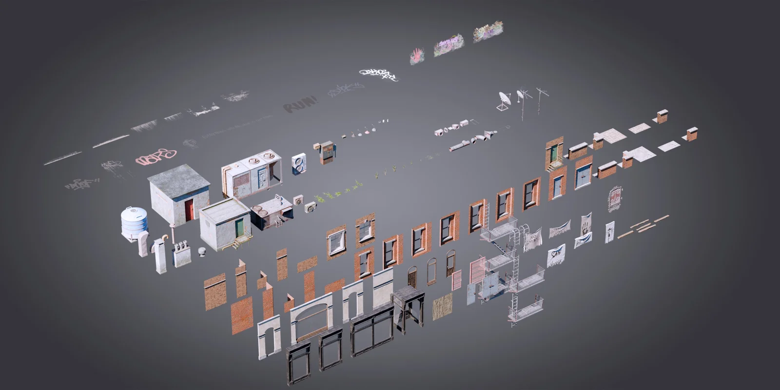 Post-Apocalyptic Building Kit screenshot 3