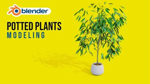 Potted Plant - Blender 3d models