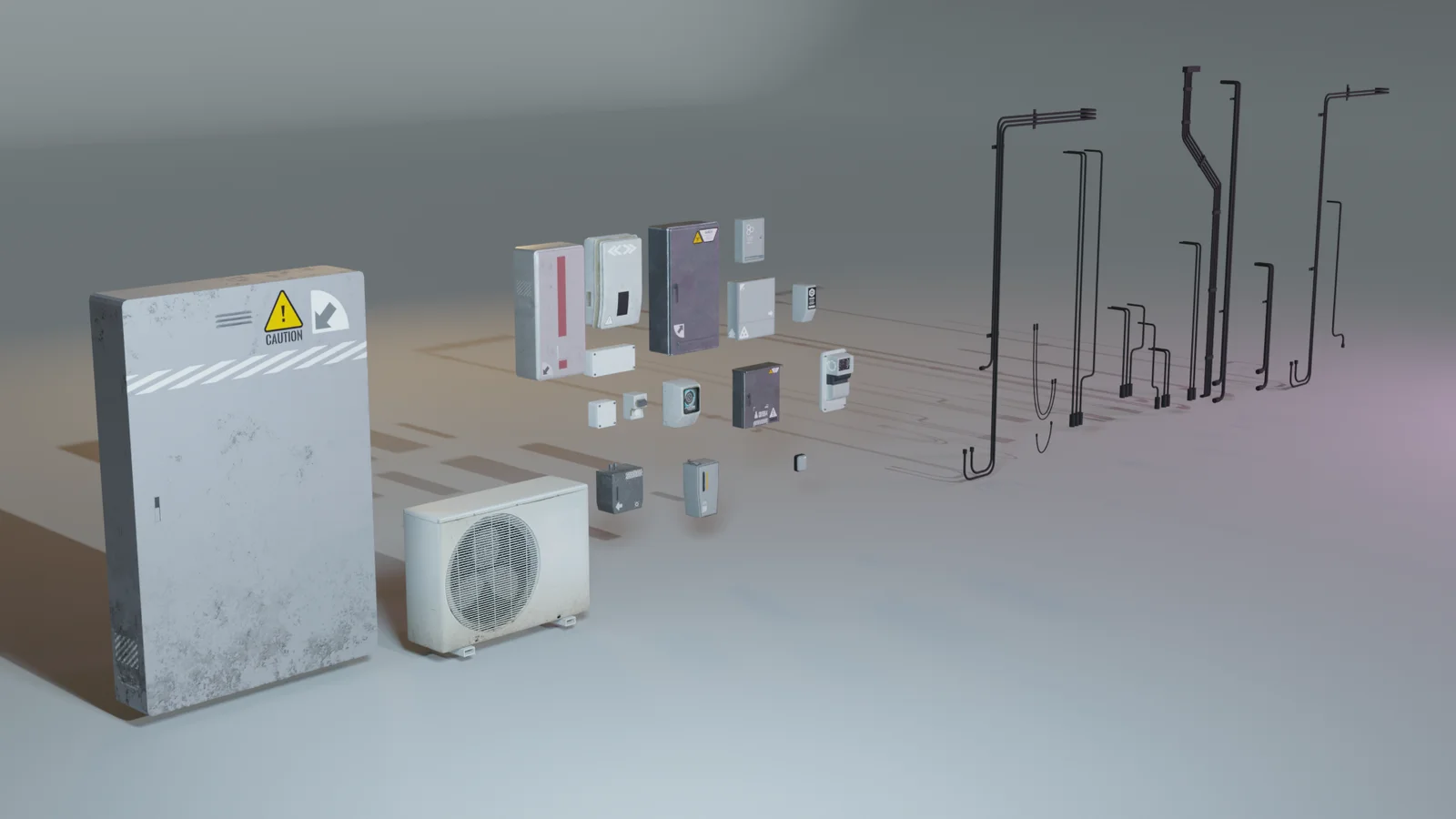 Power Boxes with Cables screenshot 3