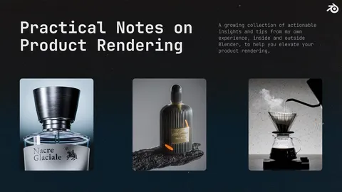 Practical Notes on Product Rendering - Blender tutorials & courses