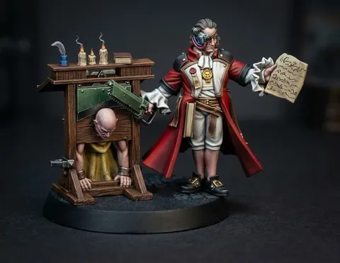 Preacher Jean-Baptiste - Blender 3d models