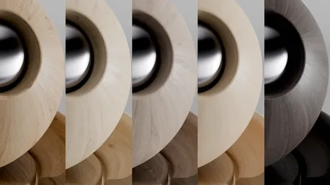 Veneer Wood Texture Pack 03 - Blender textures & materials