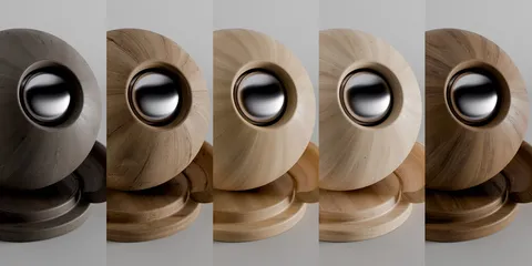 Veneer Wood Texture Pack 06 - Blender textures & materials