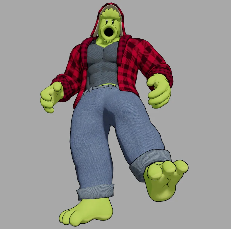 Primal Peashooter 2 Toon screenshot 3