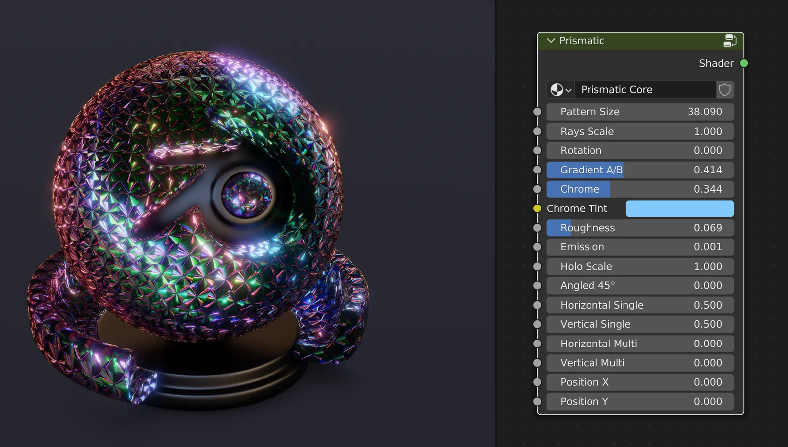 Prismatic Holographic Paper screenshot 2