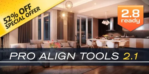 Pro Align Tools - Blender addons