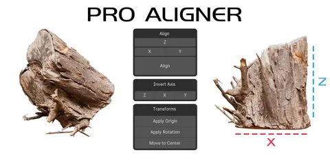 Pro Aligner - Blender addons