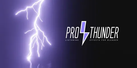 Pro Thunder - Blender geometry nodes