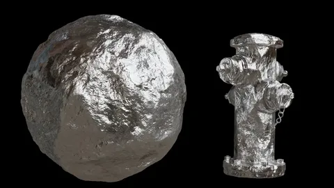 Procedural Aluminum Foil - Blender shaders