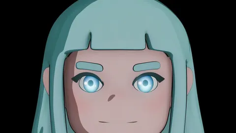 Procedural Anime Eye Shader - Blender shaders