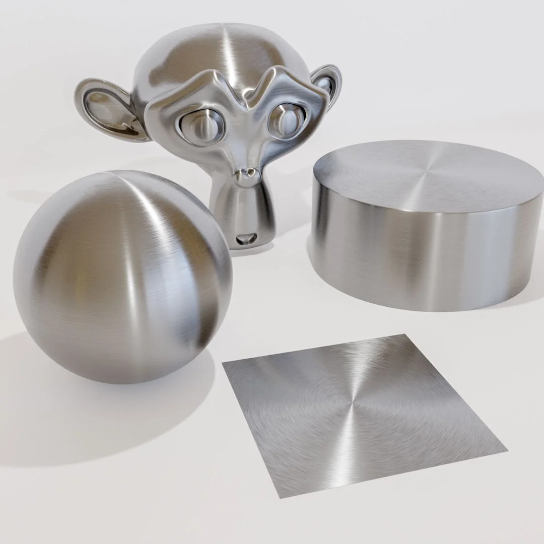 Procedural Anisotropic Brushed Metal screenshot 2
