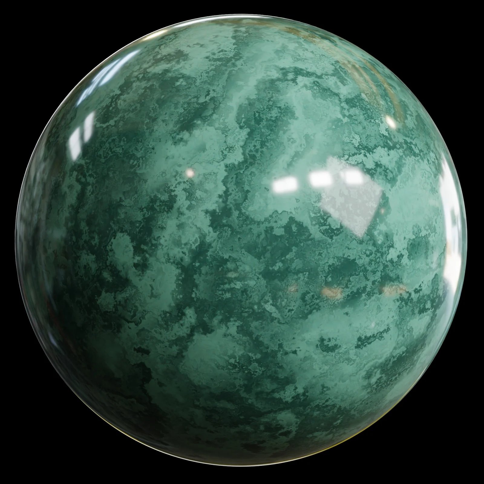 Procedural Aqua Marble Material screenshot 4