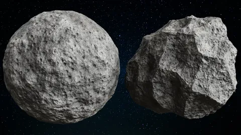 Procedural Asteroid Material - Blender shaders