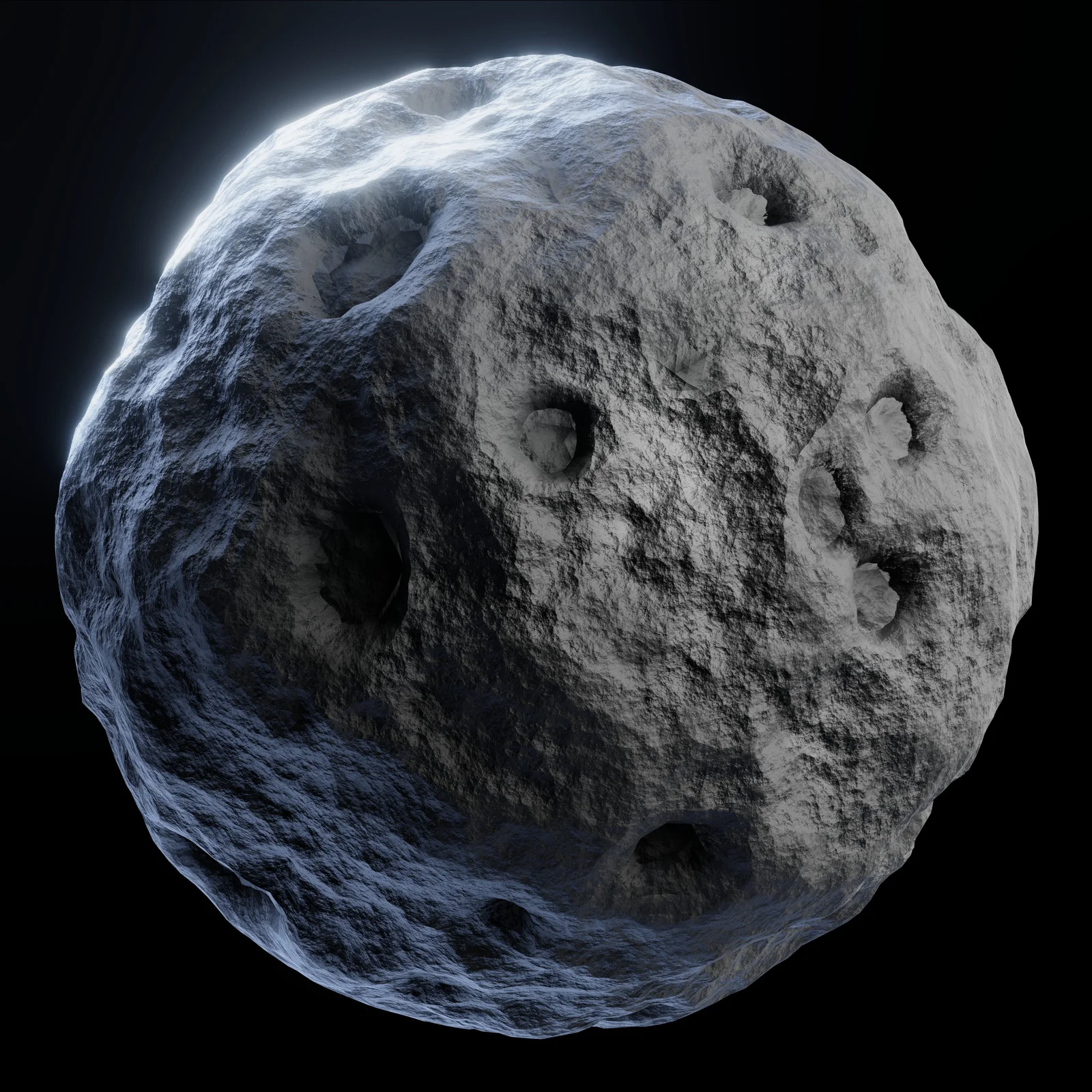 Procedural Asteroid Material screenshot 4