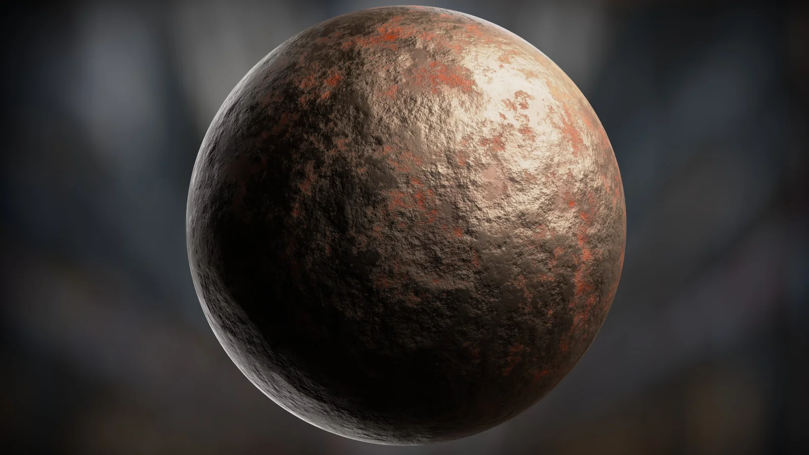 Procedural Battered Metal screenshot 5