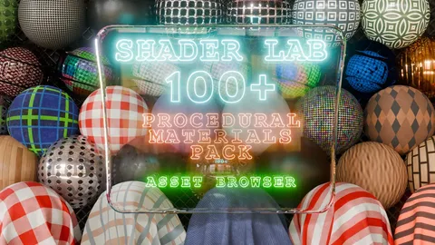 Shader Lab 100+ - Blender shaders
