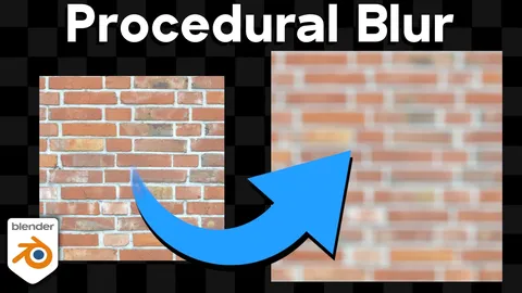 Procedural Blur Effect - Blender shaders