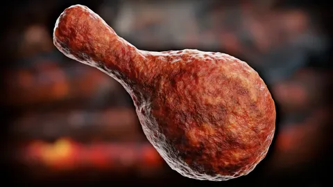 Breaded Chicken Material - Blender shaders