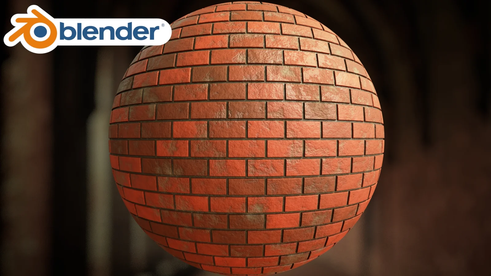 Procedural Brick Material - Blender shaders