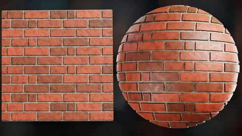 Procedural Brick Wall - Blender shaders