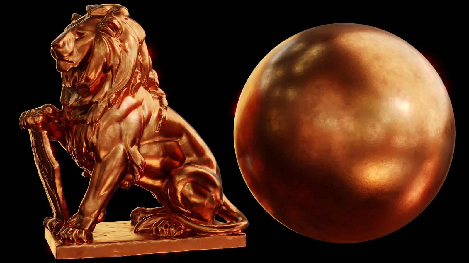 Procedural Bronze Material screenshot 3