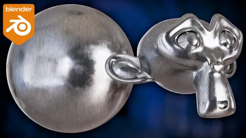 Procedural Brushed Metal - Blender shaders