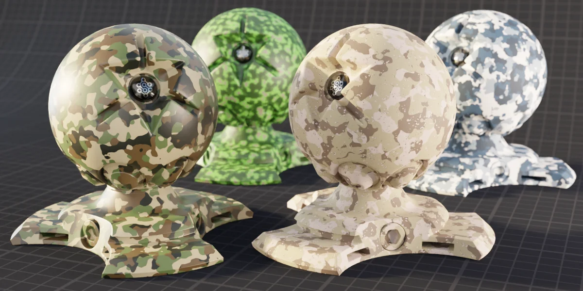 Procedural Camo Material screenshot 2
