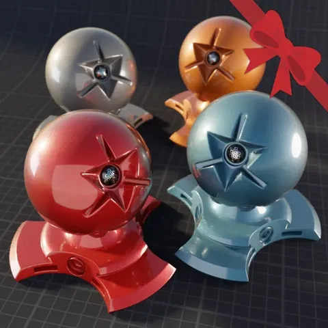 Procedural Car Paint Material - Blender shaders