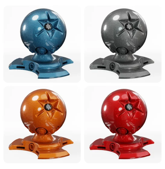 Procedural Car Paint Material screenshot 5