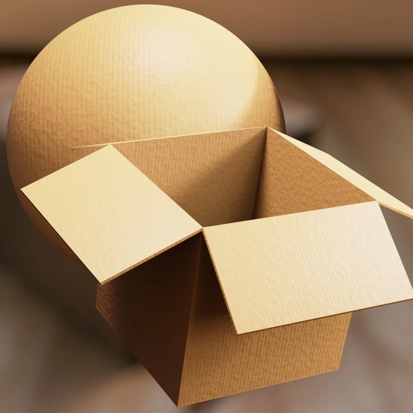 Procedural Cardboard Material screenshot 3