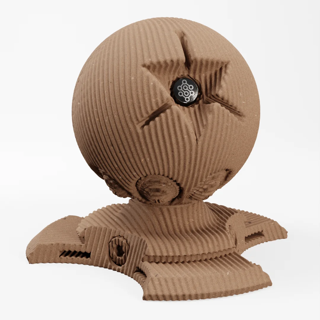 Procedural Cardboard Material screenshot 2