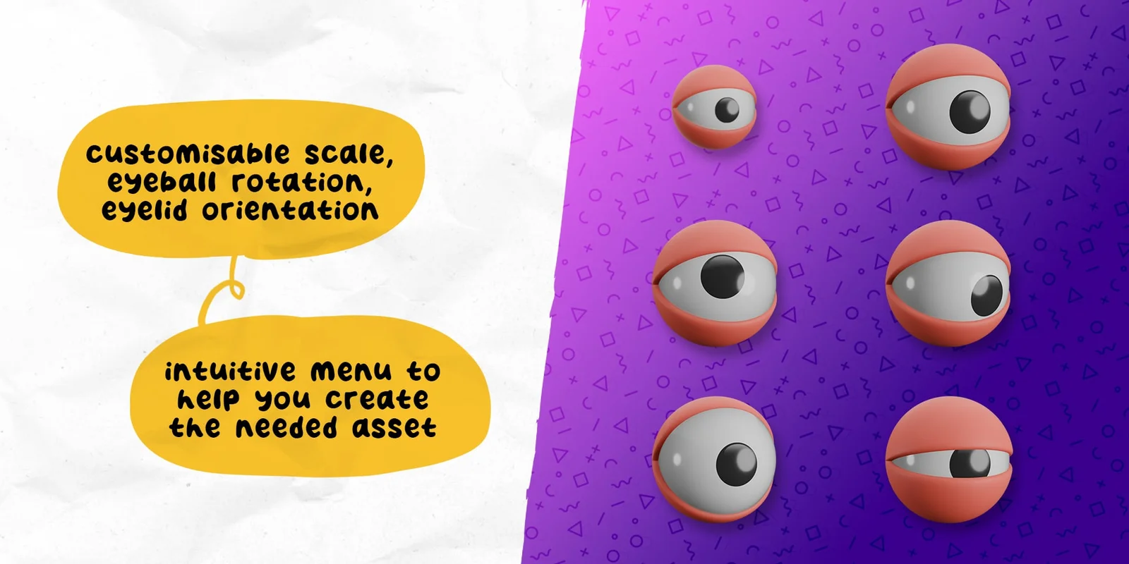 Procedural Cartoon Eyeball screenshot 3