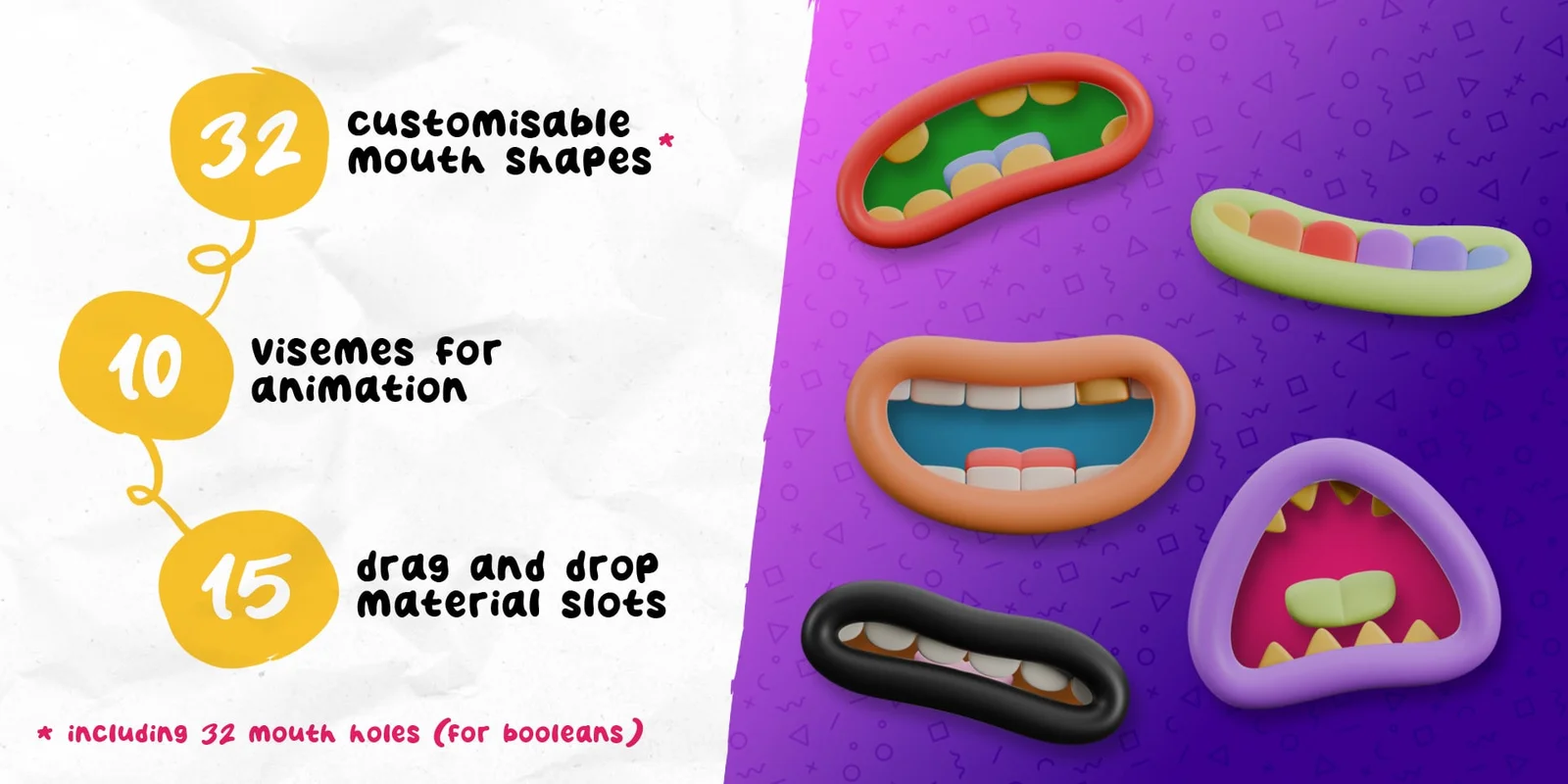 Procedural Cartoon Mouth screenshot 2