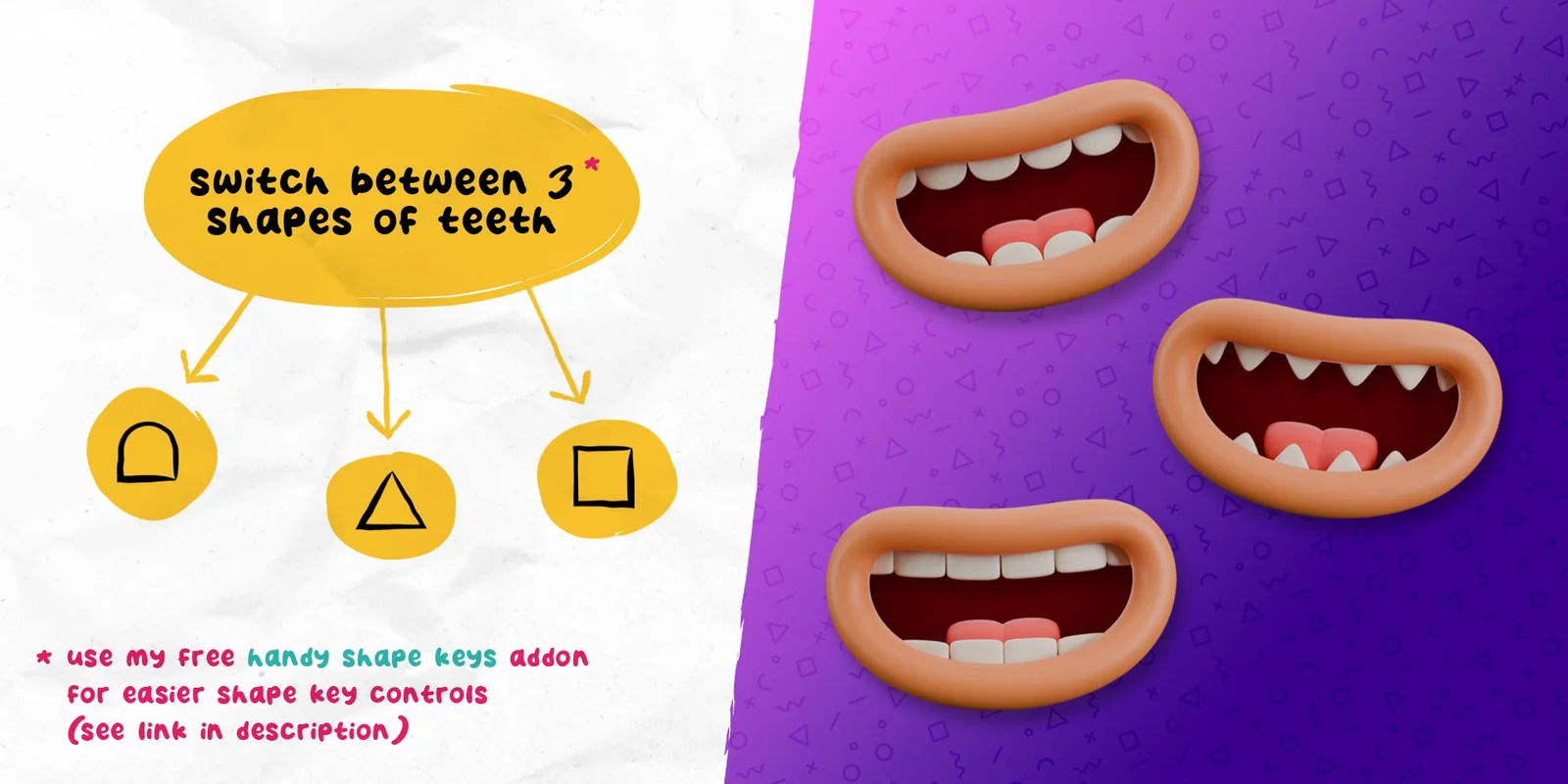 Procedural Cartoon Mouth screenshot 3