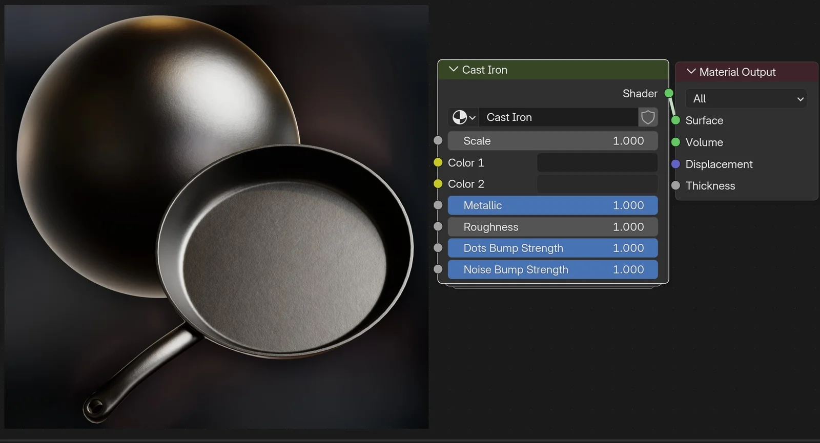 Procedural Cast Iron screenshot 3