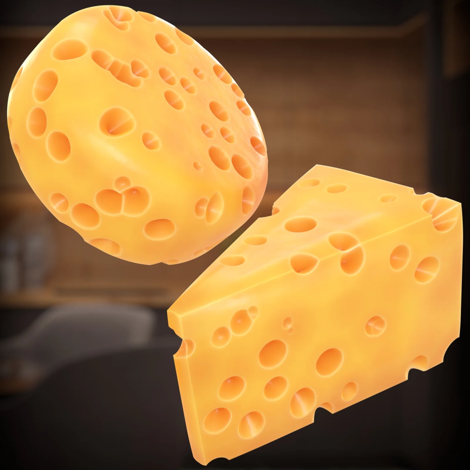 Procedural Cheese Shader screenshot 3