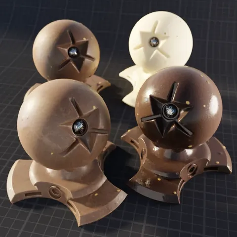 Procedural Chocolate - Blender shaders